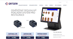 Desktop Screenshot of datona.cz