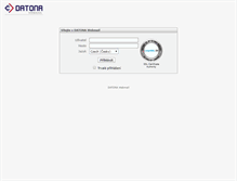 Tablet Screenshot of mail.datona.cz
